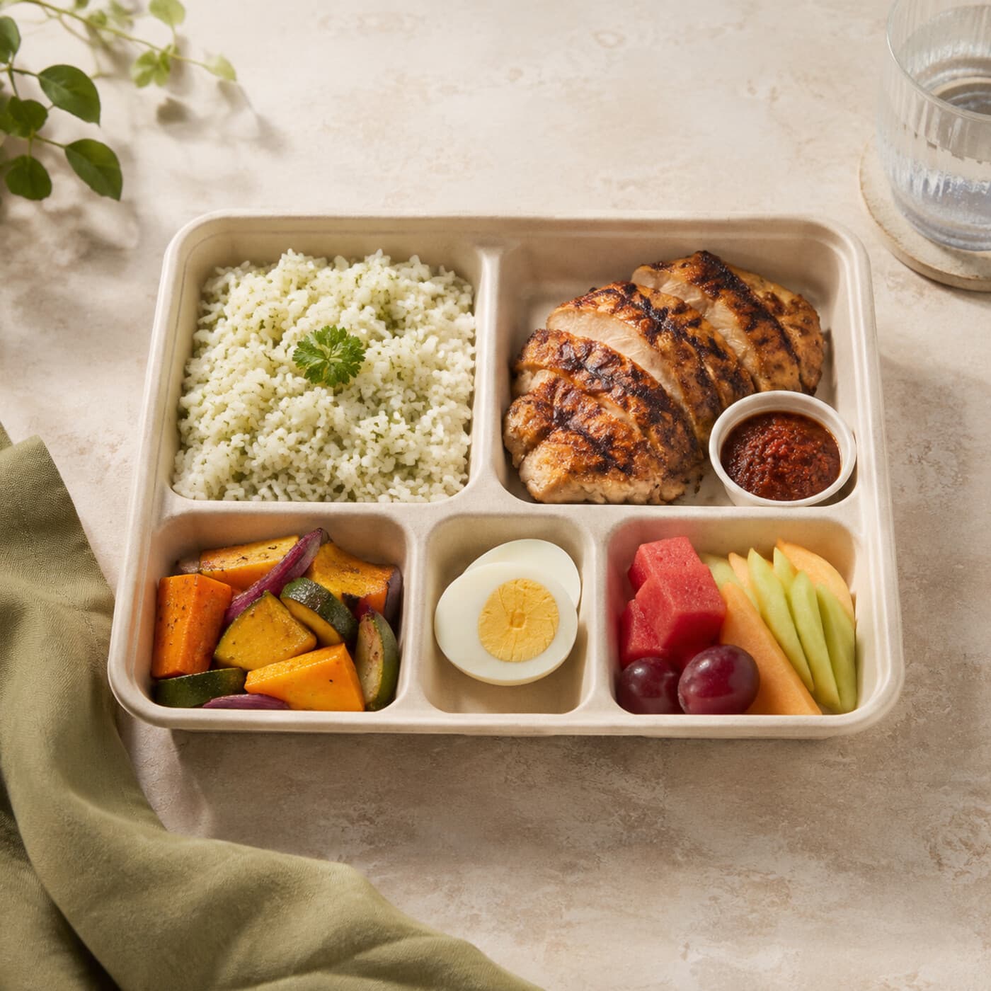 Nasi Box Rendang