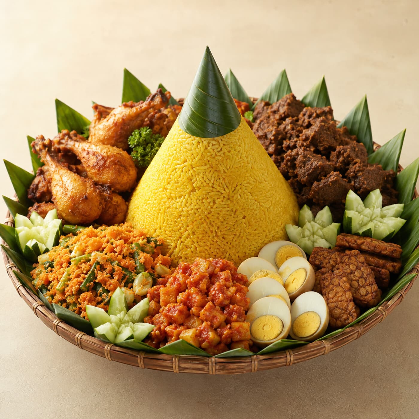 Tumpeng Nasi Kuning 20 Orang