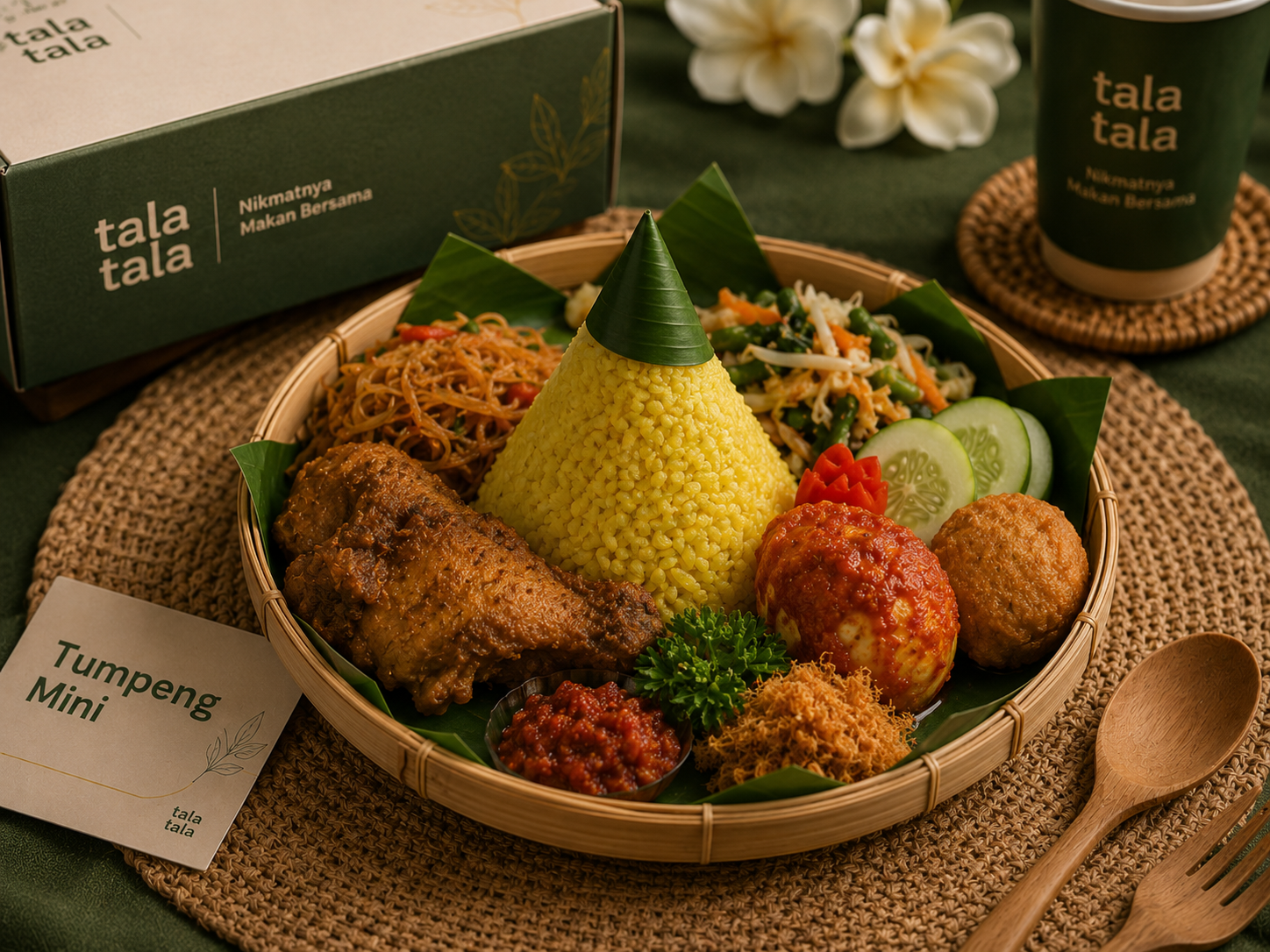Tumpeng Nasi Kuning 20 Orang